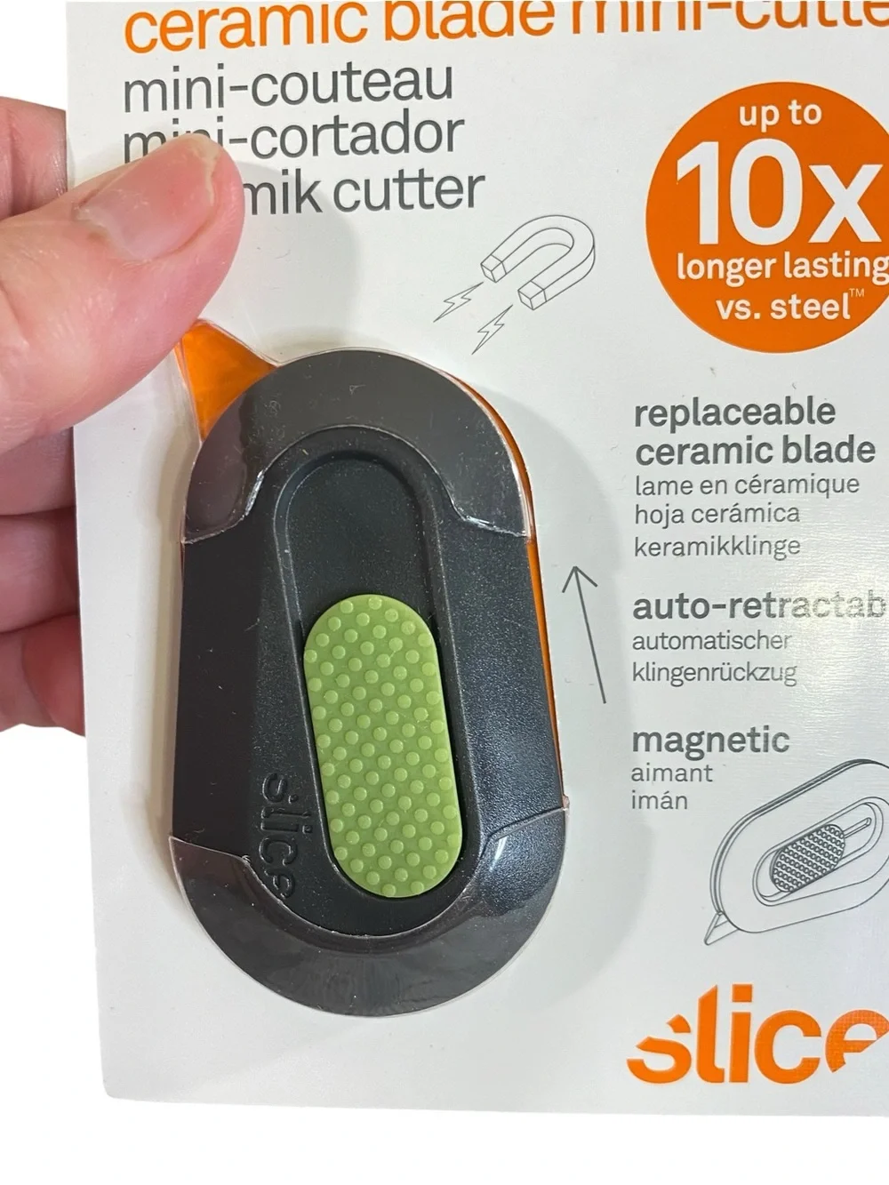 Craft Tool NWT Ceramic Blade Mini Cutter Replaceable Blades Retractable